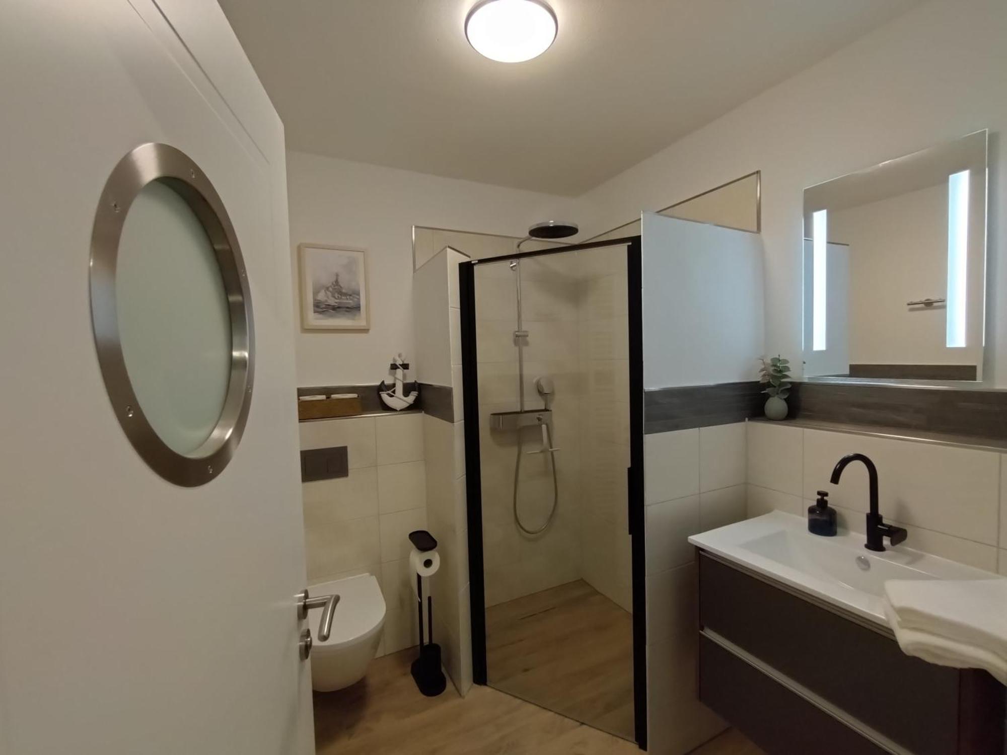 Apartamento Habbo'S Kojen Neuharlingersiel Habitación foto