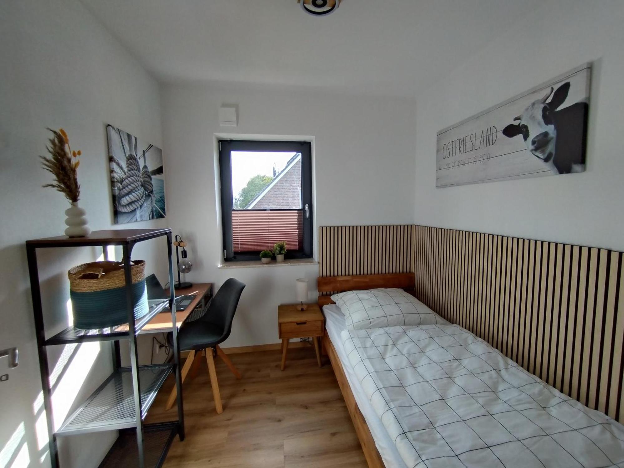 Apartamento Habbo'S Kojen Neuharlingersiel Habitación foto